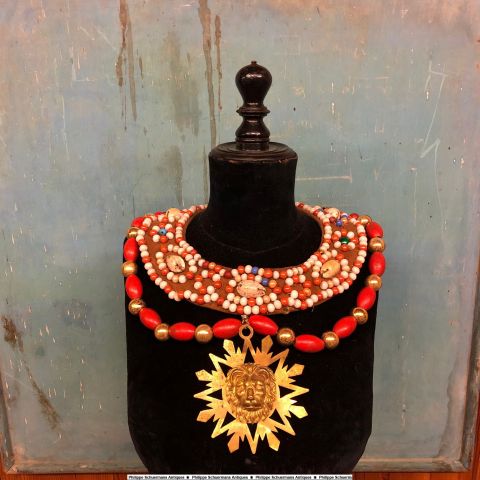 number 3 of 3 necklaces, stage jewellery, made for the Opera l Africaine in 1877 at the Opera Garnier in Paris. for sell